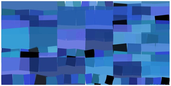 'headlines' generative art