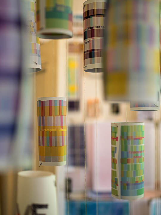 'attention seekers' installation artwork by richard nicholls
