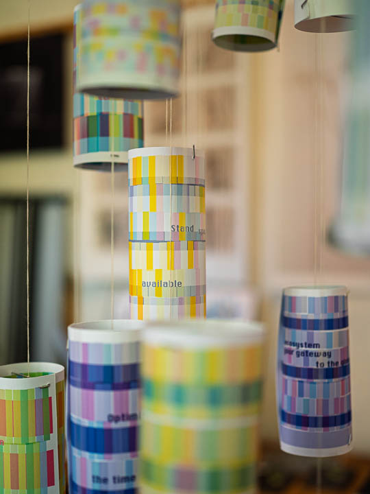 'attention seekers' installation artwork by richard nicholls